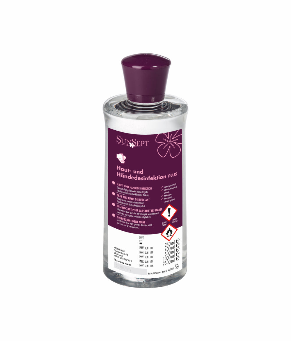 Haut- und Händedesinfektion PLUS
